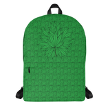 Marijuana Tree Star Motif Backpack