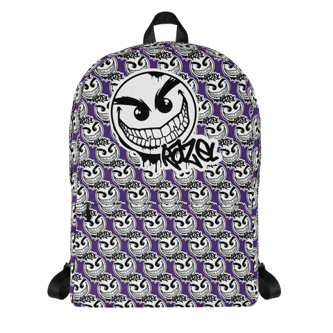 razel™ Gang Drip Face Motif Backpack