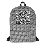 razel™ Face QR Code Motif Backpack