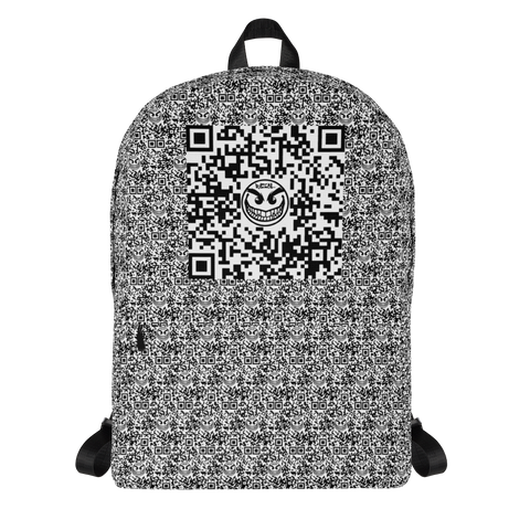 razel™ Face QR Code Motif Backpack