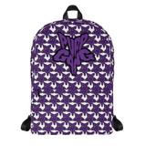 Purp Gang Rock Star Motif Backpack