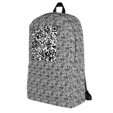 razel™ Face QR Code Motif Backpack