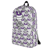 Purp Gang Double Cup Motif Backpack