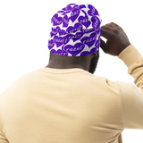 razel™ Purple Hearted Motif Beanie