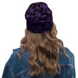 Purp Gang Rock Star Motif Beanie