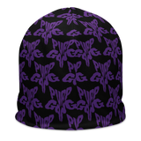 Purp Gang Rock Star Motif Beanie