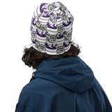 Purp Gang Double Cup Motif Beanie