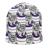 Purp Gang Double Cup Motif Beanie