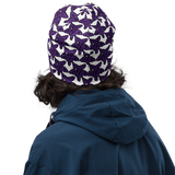 Purp Gang Rock Star Motif Beanie