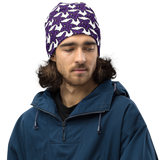 Purp Gang Rock Star Motif Beanie