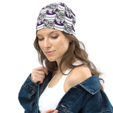 Purp Gang Double Cup Motif Beanie