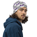 Purp Gang Double Cup Motif Beanie