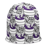 Purp Gang Double Cup Motif Beanie