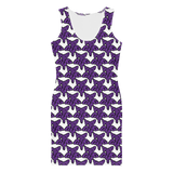 Purp Gang Rock Star Motif Classy Dress