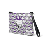 Purp Gang Double Cup Motif Satchel