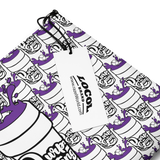 Purp Gang Double Cup Motif Satchel