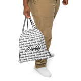 zDaddy Motif Drawstring Bag