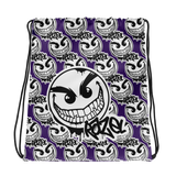 razel™ Gang Drip Face Motif Drawstring Bag