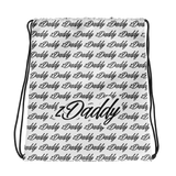 zDaddy Motif Drawstring Bag