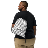 zDaddy Motif Drawstring Bag