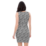 razel™ Face QR Code Motif Classy Dress