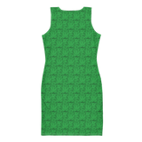 Marijuana Tree Star Motif Classy Dress