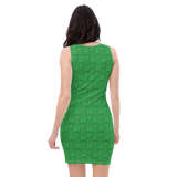 Marijuana Tree Star Motif Classy Dress