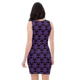 Purp Gang Rock Star Motif Classy Dress