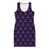 Purp Gang Rock Star Motif Classy Dress