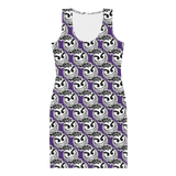 razel™ Gang Drip Face Motif Classy Dress