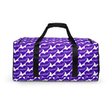 razel™ Purple Hearted Motif Duffle Bag