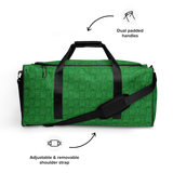 Marijuana Tree Star Motif Duffle Bag