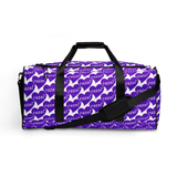 razel™ Purple Hearted Motif Duffle Bag