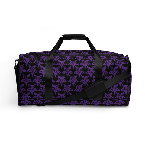 Purp Gang Rock Star Motif Duffle Bag