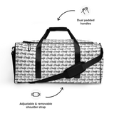 zDaddy Motif Duffle Bag