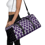 Purp Gang Rock Star Motif Duffle Bag