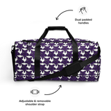 Purp Gang Rock Star Motif Duffle Bag