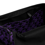 Purp Gang Rock Star Motif Duffle Bag