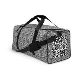 razel™ Face QR Code Motif Duffle Bag