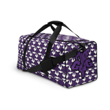 Purp Gang Rock Star Motif Duffle Bag