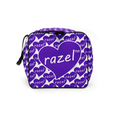 razel™ Purple Hearted Motif Duffle Bag