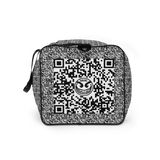 razel™ Face QR Code Motif Duffle Bag