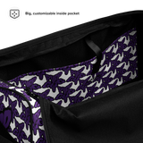 Purp Gang Rock Star Motif Duffle Bag