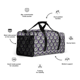 razel™ Gang Drip Face Motif Duffle Bag