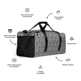 razel™ Face QR Code Motif Duffle Bag