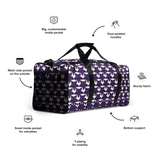 Purp Gang Rock Star Motif Duffle Bag