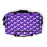 razel™ Purple Hearted Motif Duffle Bag