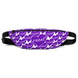 razel™ Purple Hearted Motif Fanny Pack