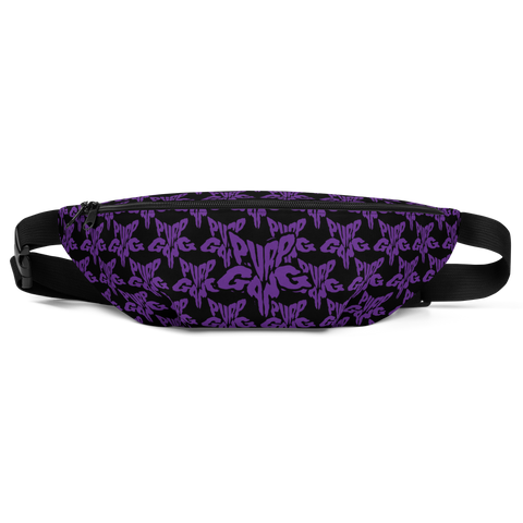 Purp Gang Rock Star Motif Fanny Pack