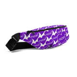 razel™ Purple Hearted Motif Fanny Pack